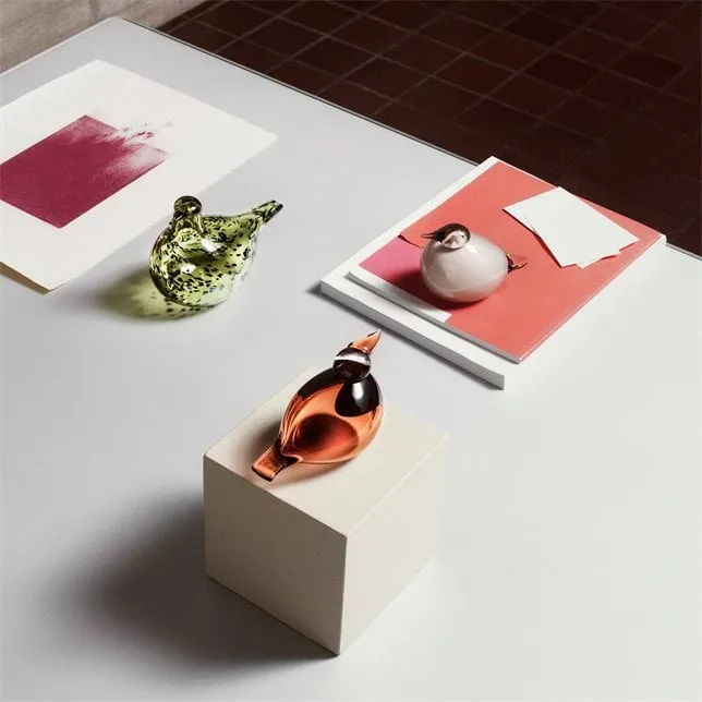 Birds by Toikka Rörsångare, Areia finlandesa, 21x13 cm Iittala