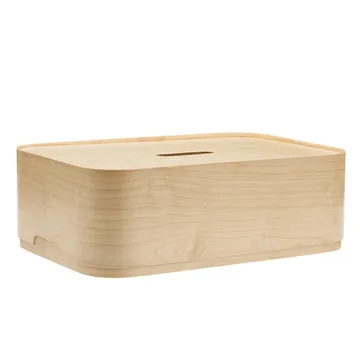 Caixa de armazenamento pequena Vakka - laminado de freixo - Iittala