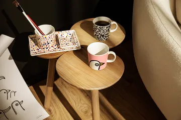 Caneca Oiva Toikka Birdie 30 cl - Rosa  - Iittala