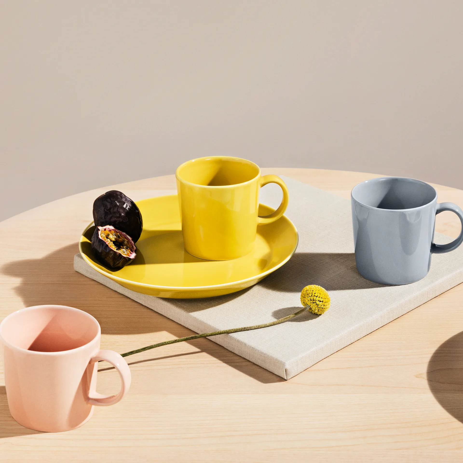 Caneca Teema 30 cl, honey (amarelo)  Iittala