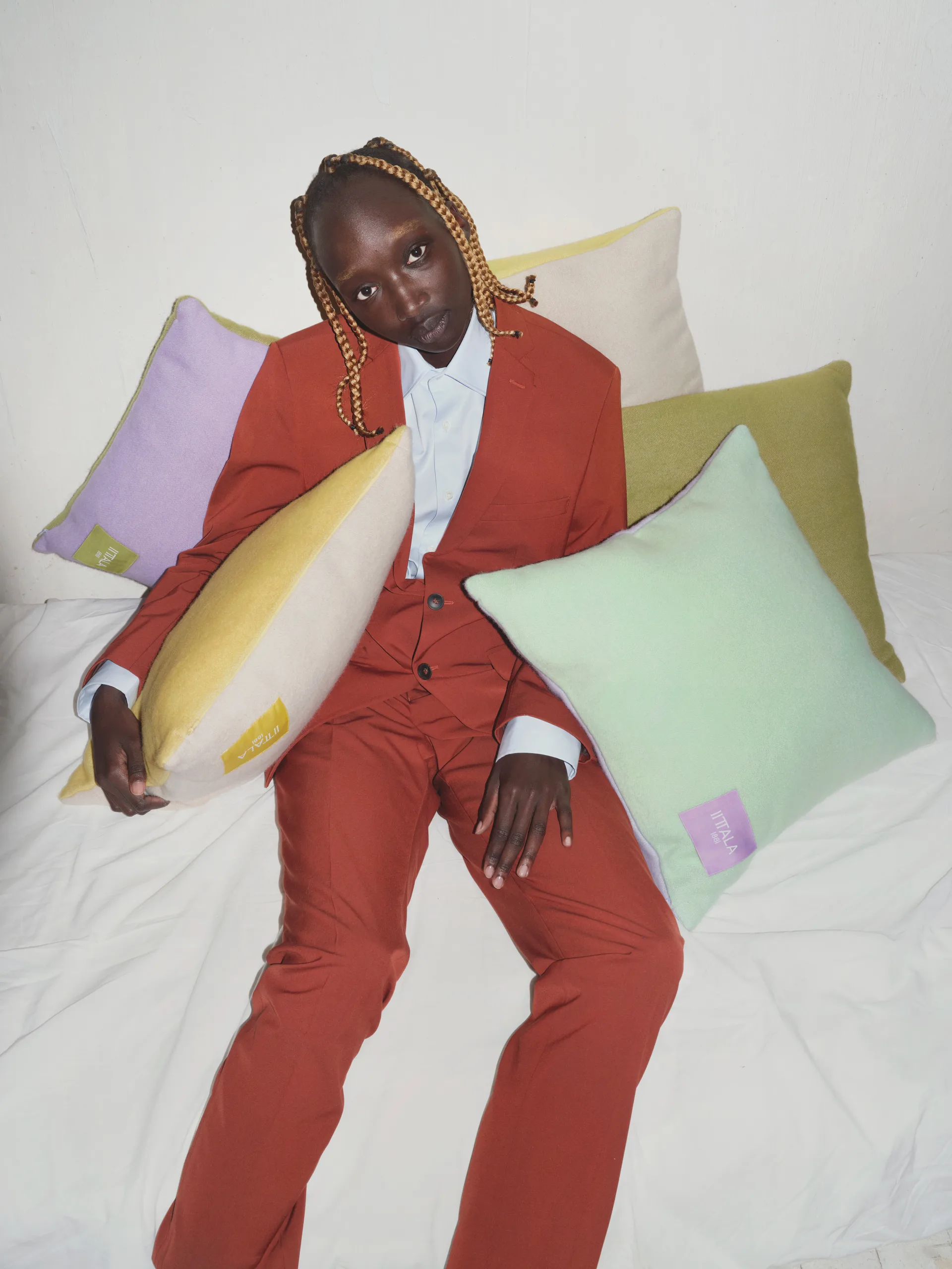 Capa de almofada Play 48x48 cm, Menta-lilás Iittala