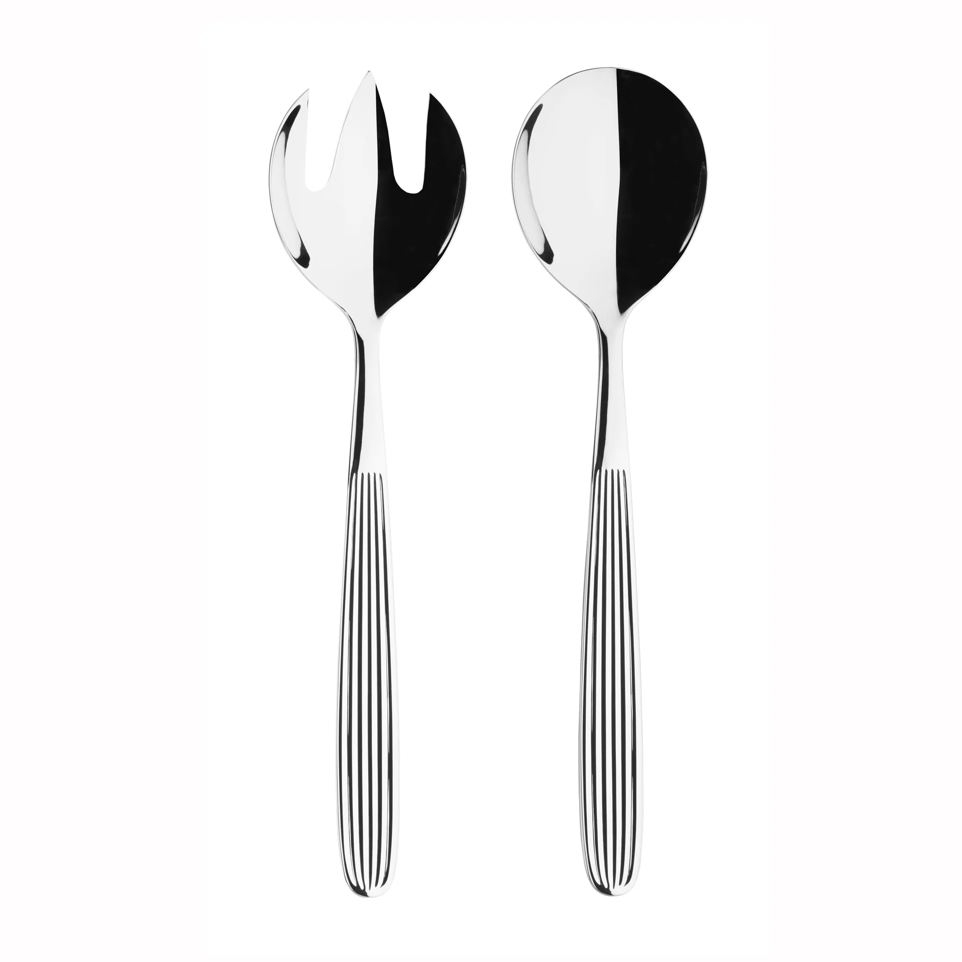 Conjunto de salada Scandia, aço inoxidável Iittala