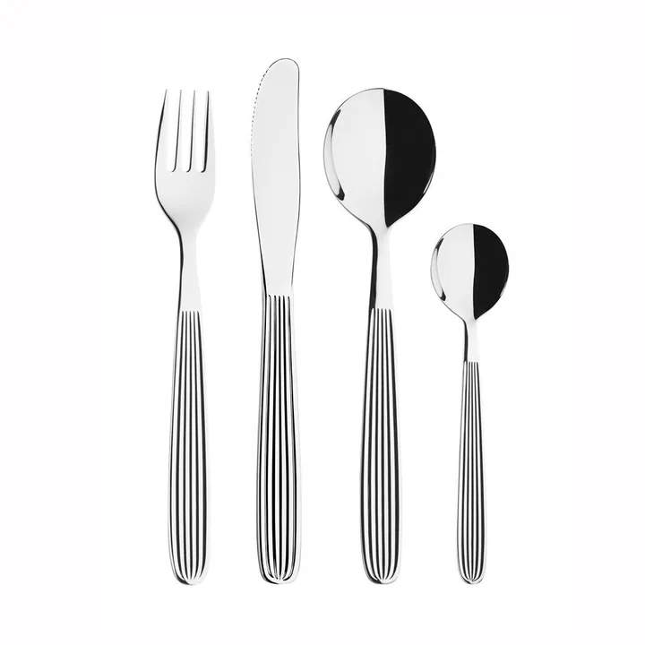 Conjunto de talheres Scandia caixa presente 24 peças - Aço inoxidável - Iittala