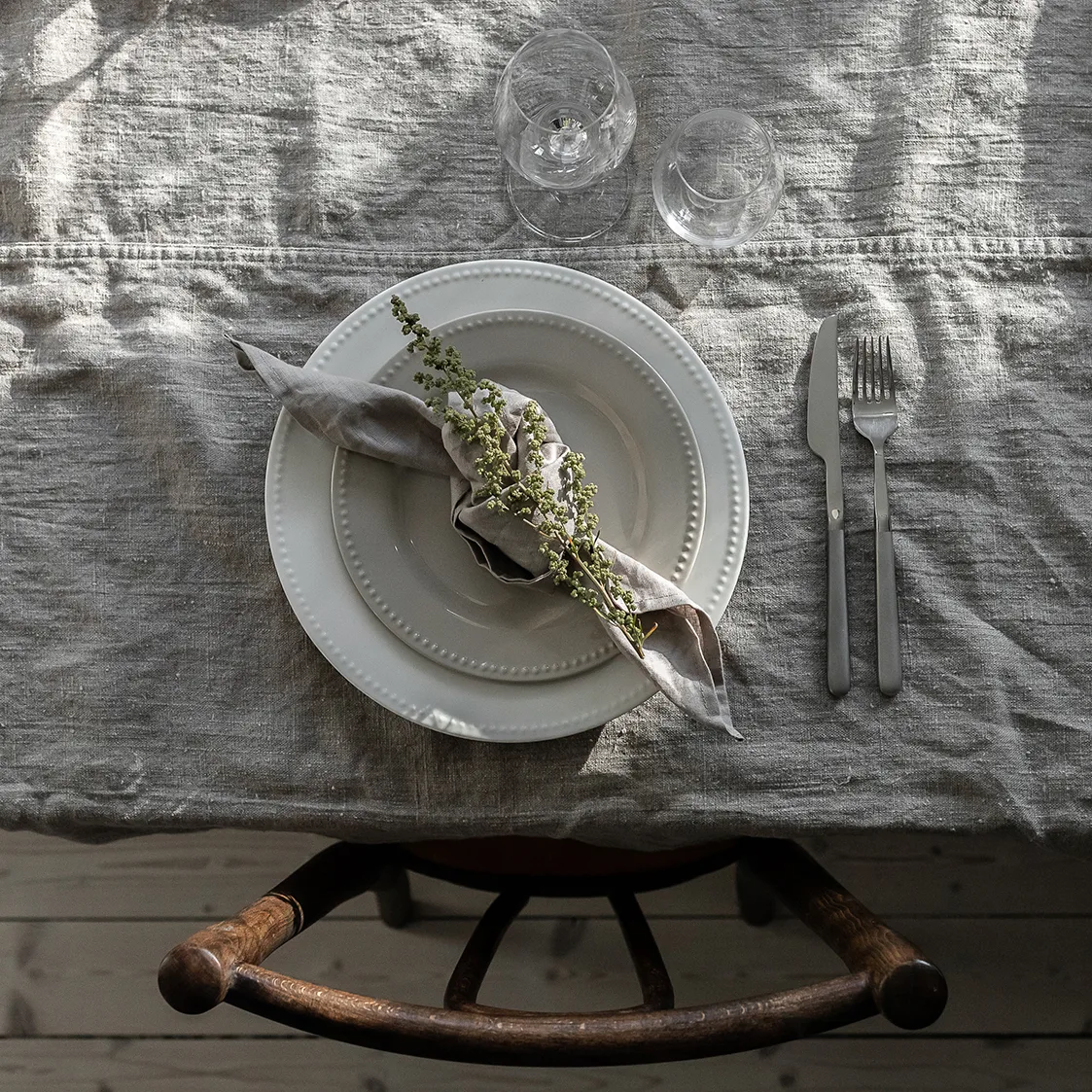 Conjunto inicial jantar Essence & Dots 32 peças - Branco creme Iittala