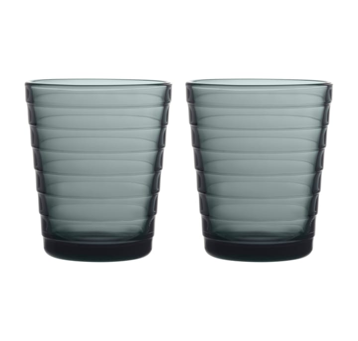 Copo Aino Aalto 22 cl 2 un. - dark grey - Iittala