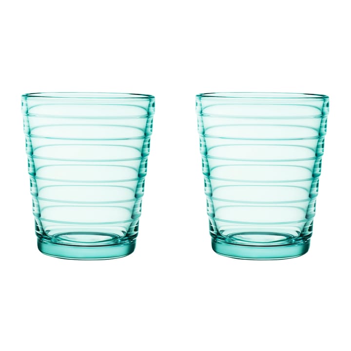 Copo Aino Aalto 22 cl 2 un. - verde água - Iittala