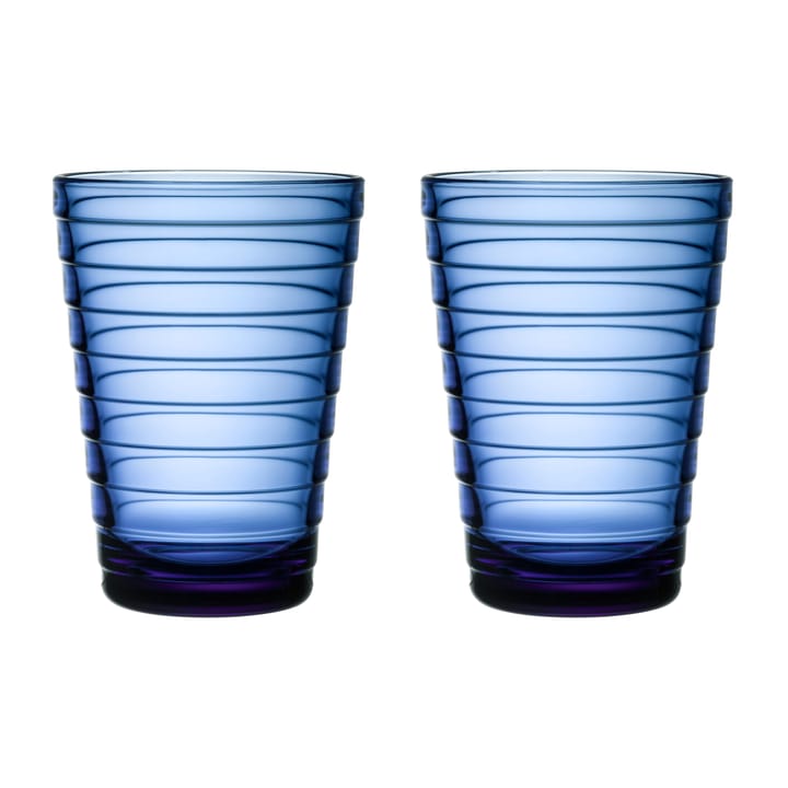 Copo Aino Aalto 33 cl 2 un. - Azul ultramarino - Iittala