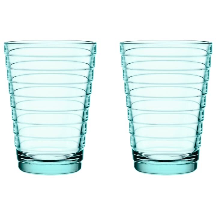 Copo Aino Aalto 33 cl 2 un. - verde água - Iittala