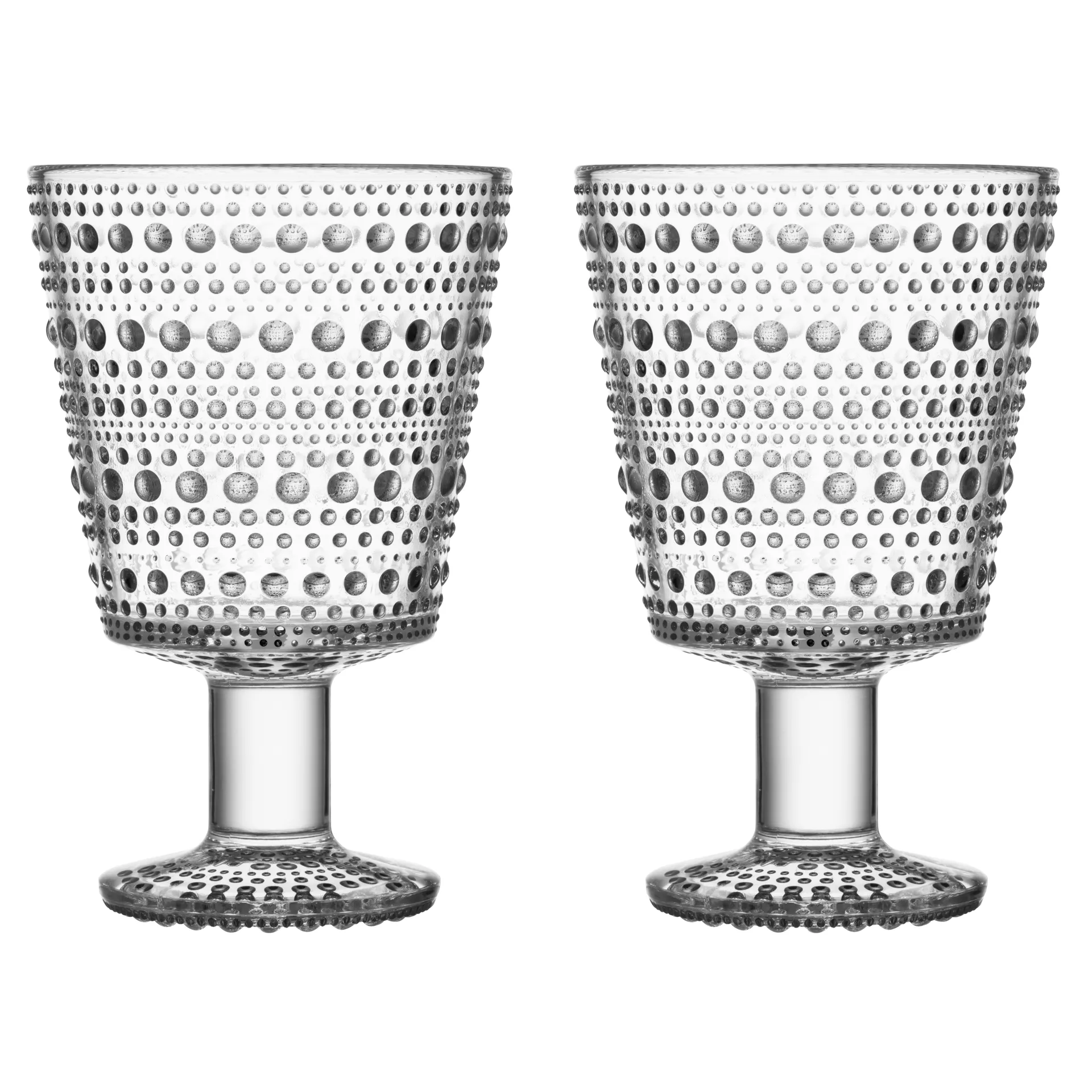 Copo com haste Kastehelmi 26 cl 2 un., Clear Iittala