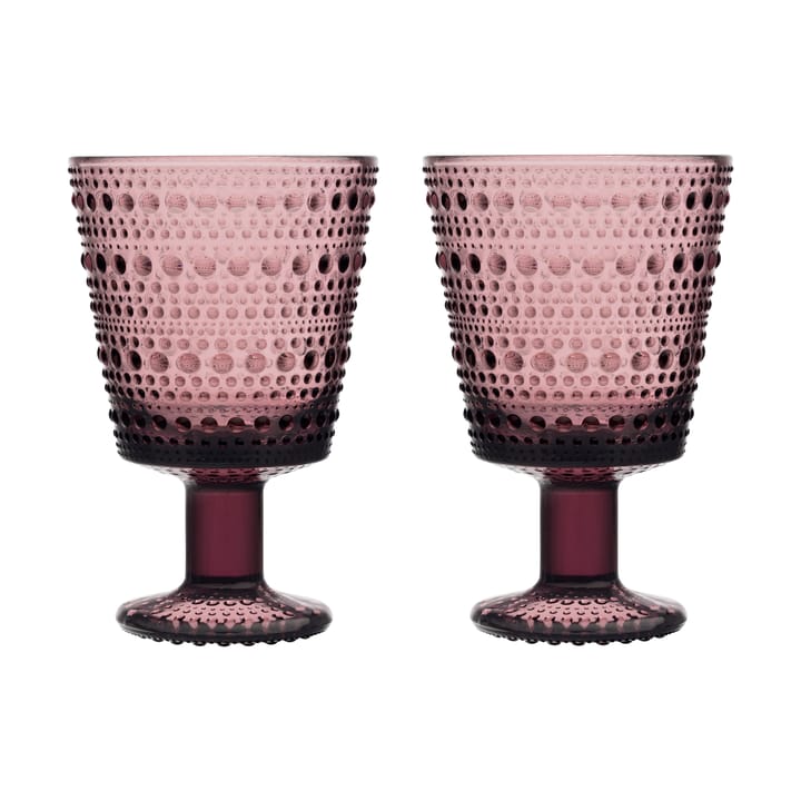 Copo com haste Kastehelmi 26 cl 2 un. - Erica - Iittala