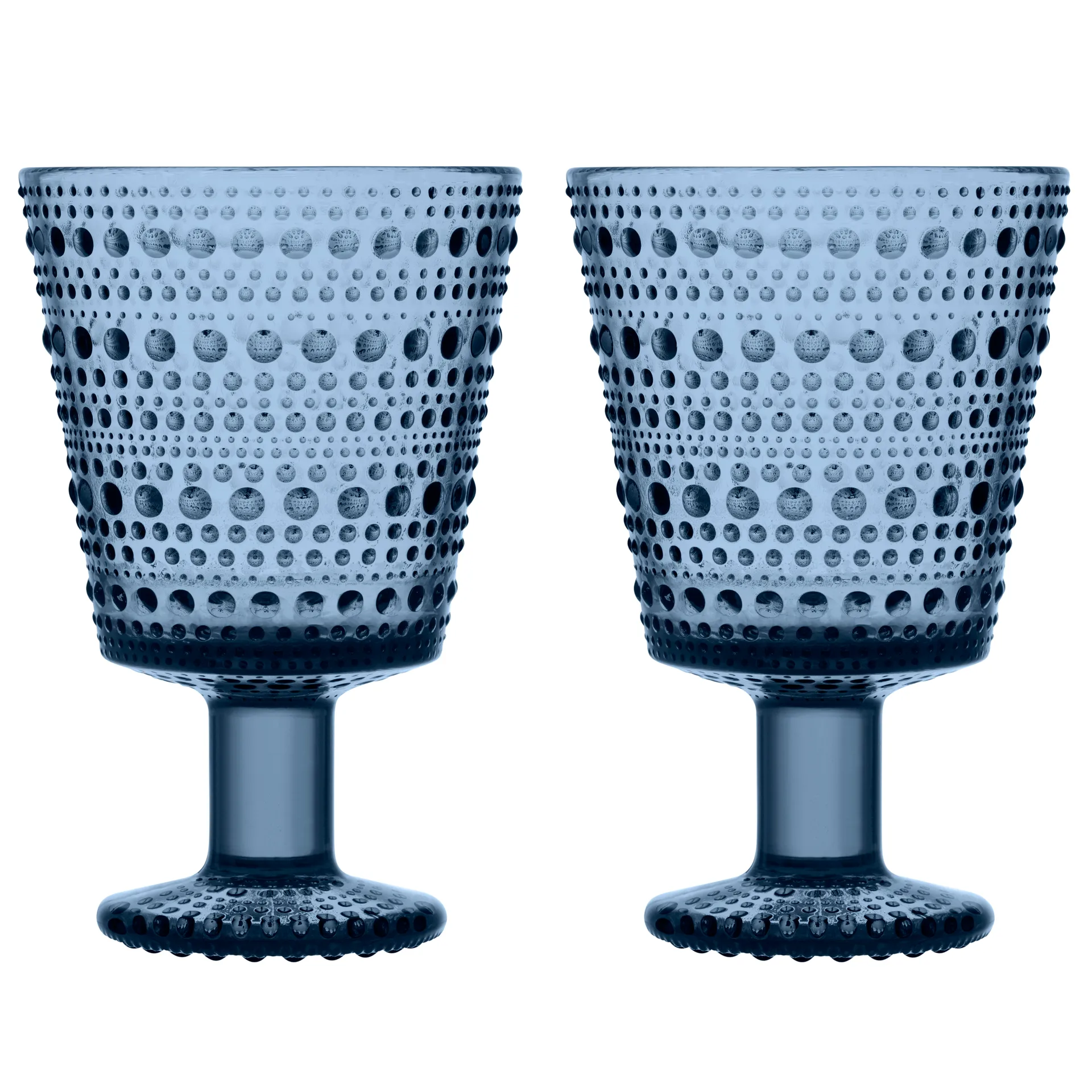 Copo com haste Kastehelmi 26 cl 2 un., rain (azul) Iittala