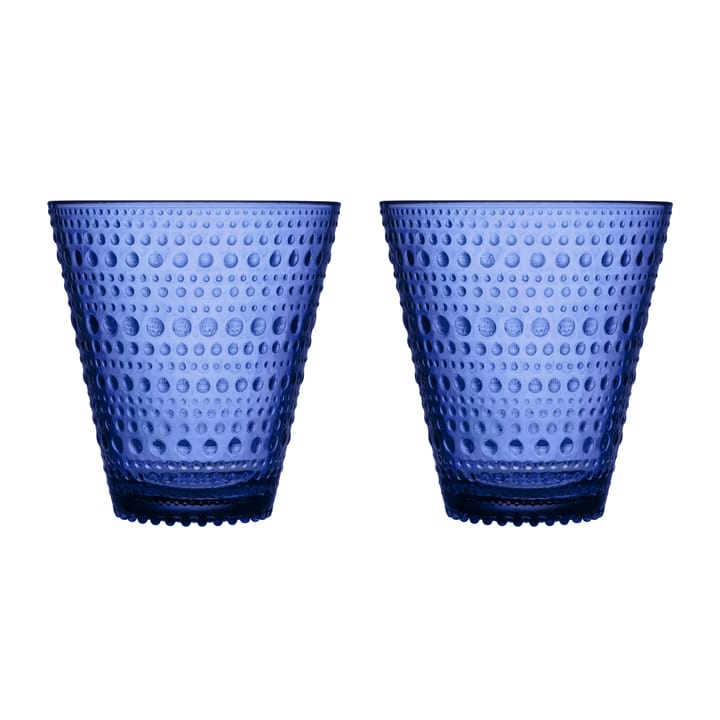 Copo Kastehelmi 30 cl 2 un. - Azul ultramarino - Iittala