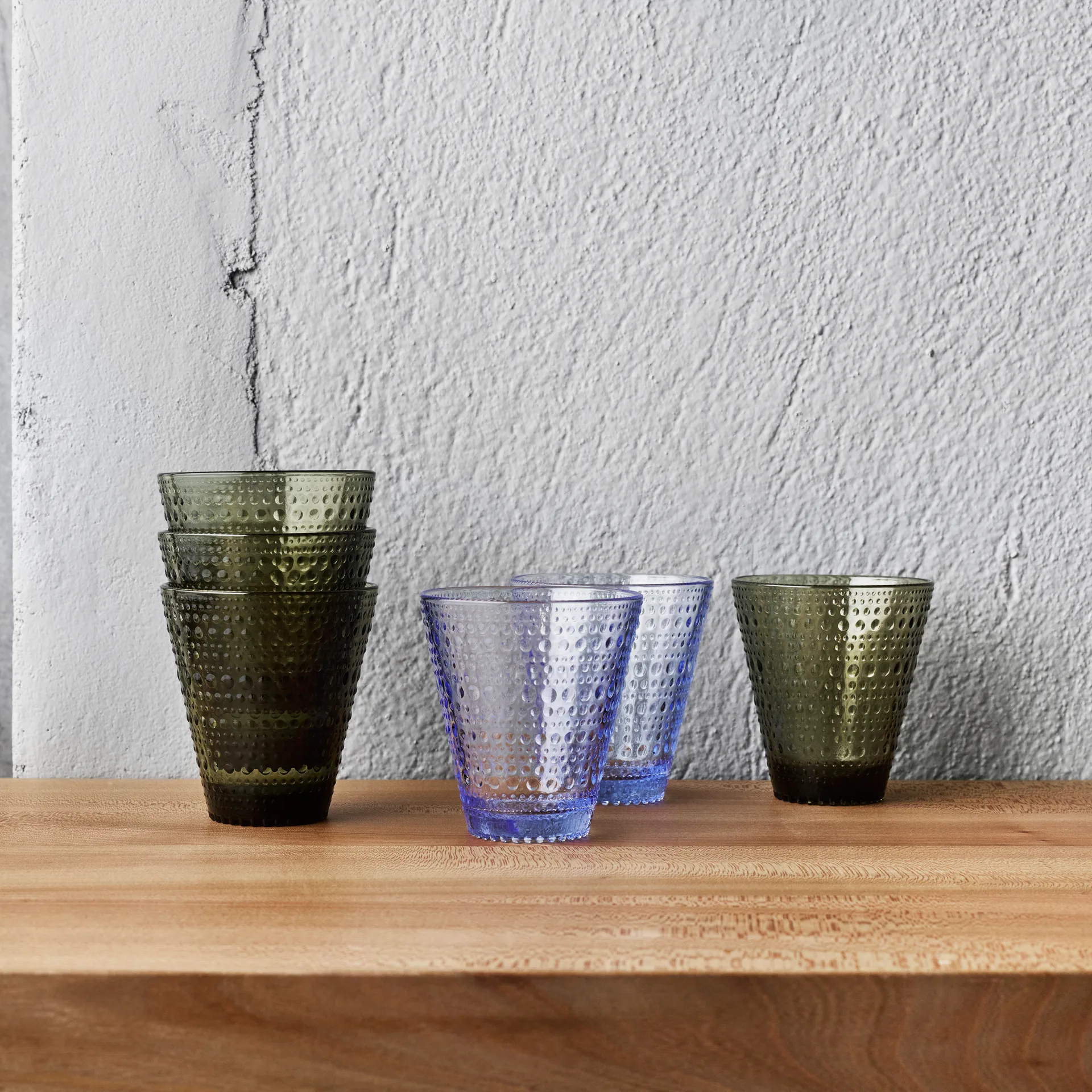 Copo Kastehelmi 30 cl 2 un., verde musgo Iittala