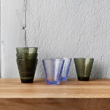 Copo Kastehelmi 30 cl 2 un. - verde musgo - Iittala