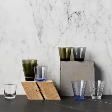 Copo Kastehelmi 30 cl 2 un. - verde musgo - Iittala
