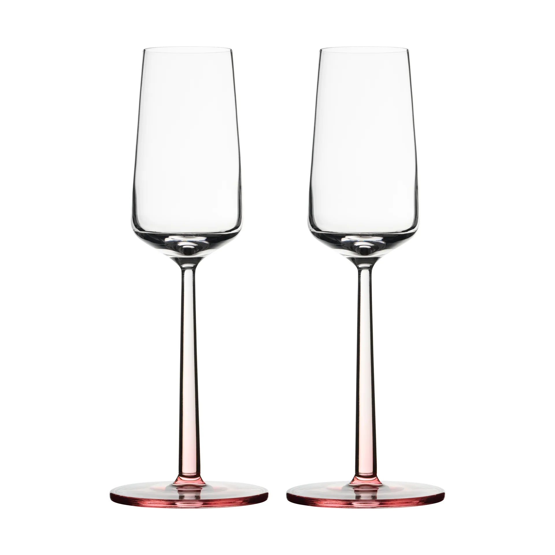 Copos de champanhe Essence 2 unidades, Rosa, 21 cl Iittala