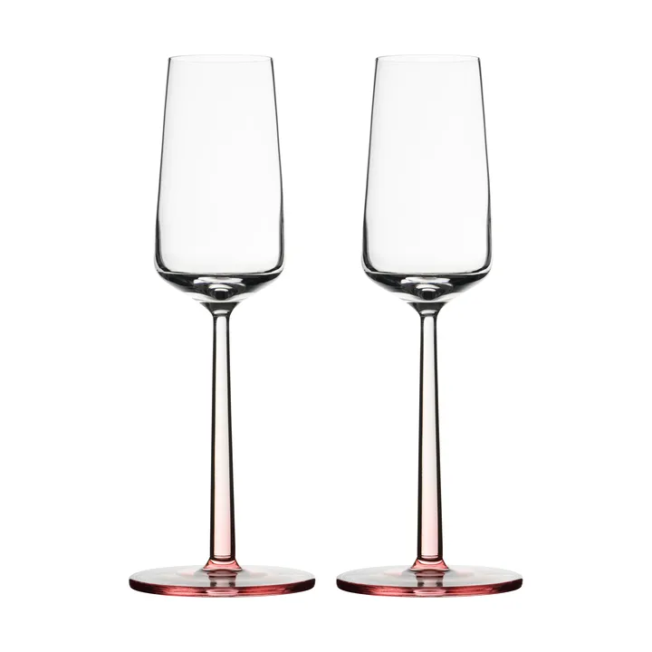 Copos de champanhe Essence 2 unidades - Rosa, 21 cl - Iittala
