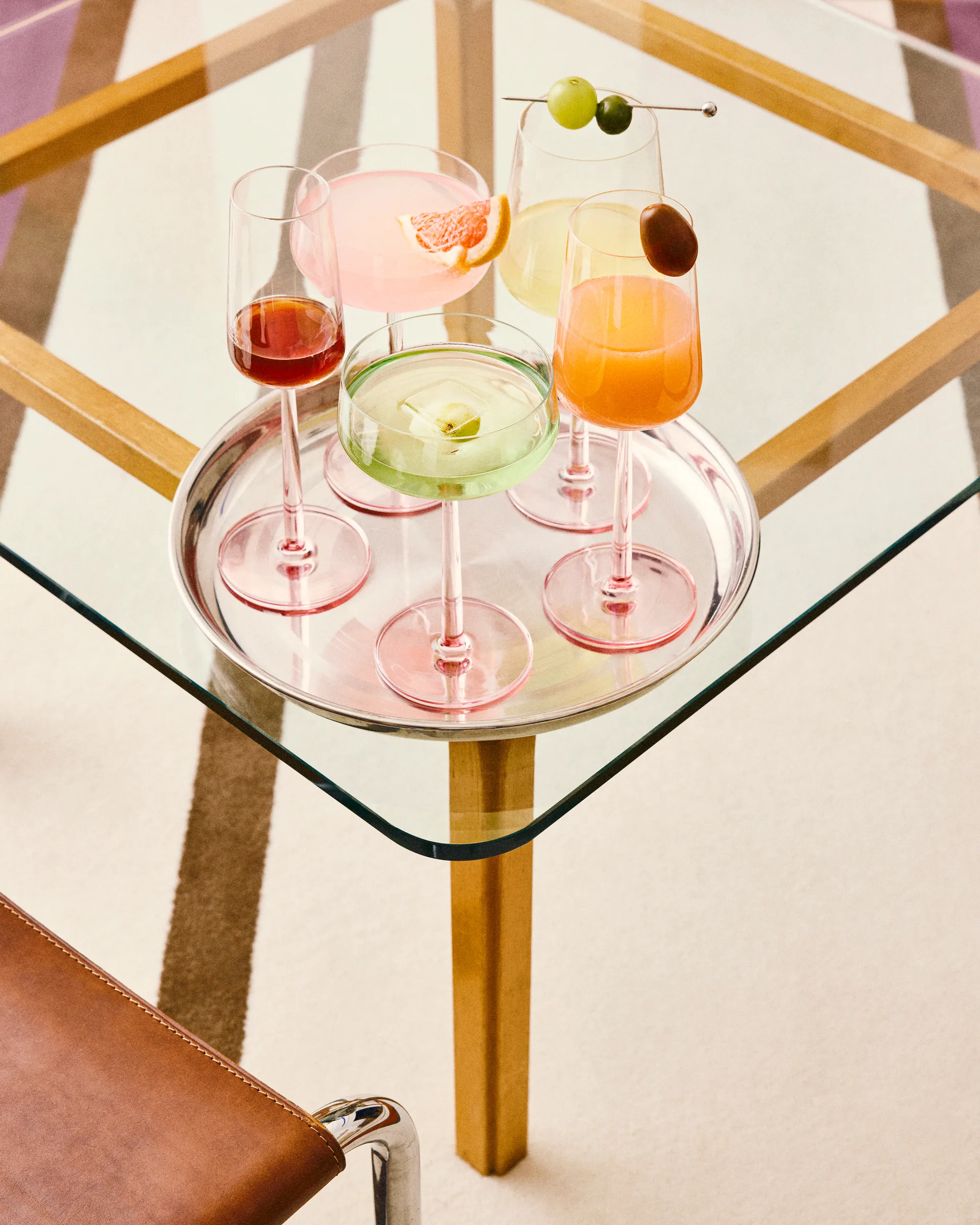 Copos de cocktail Essence 2 unidades, Rosa, 31 cl Iittala