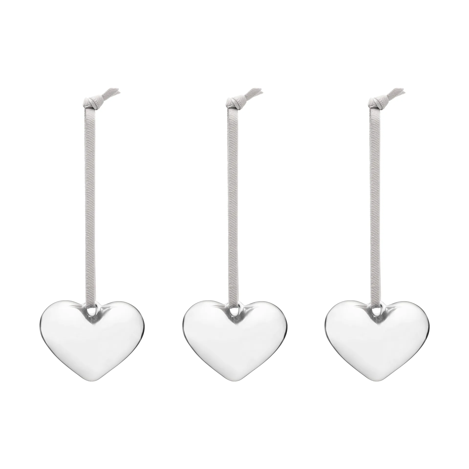 Coração em vidro Iittala, Espelho, 5 cm, pack de 3 Iittala
