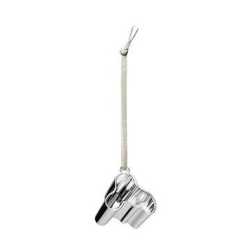 Enfeite decorativo em metal - Prata - Iittala