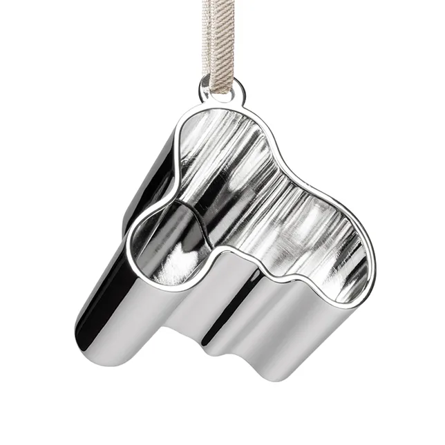 Enfeite decorativo em metal, Prata Iittala