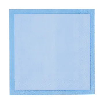 Guardanapo de papel Iittala - Azul-gelo-azul, 33 x 33 cm, embalagem de 20 unidades - Iittala