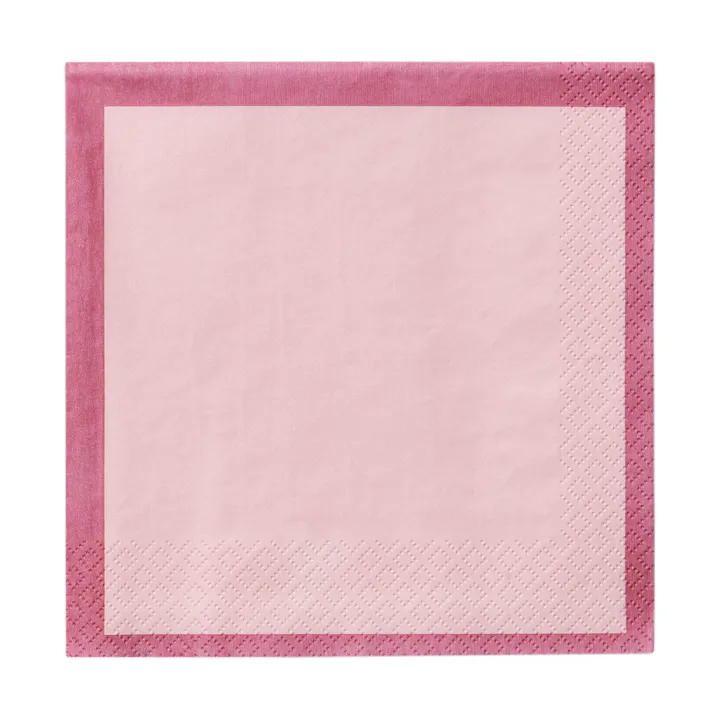 Guardanapo de papel Iittala - Rosa pink, 33 cm, 20 unidades - Iittala