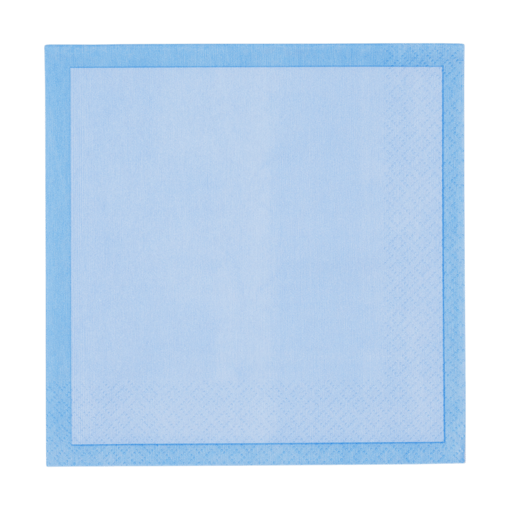 Iittala guardanapos de papel 33x33 cm 20 unidades - Azul-gelo-azul - Iittala