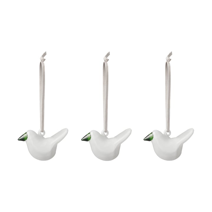 Iittala pássaro de vidro 3 peças - Branco - Iittala