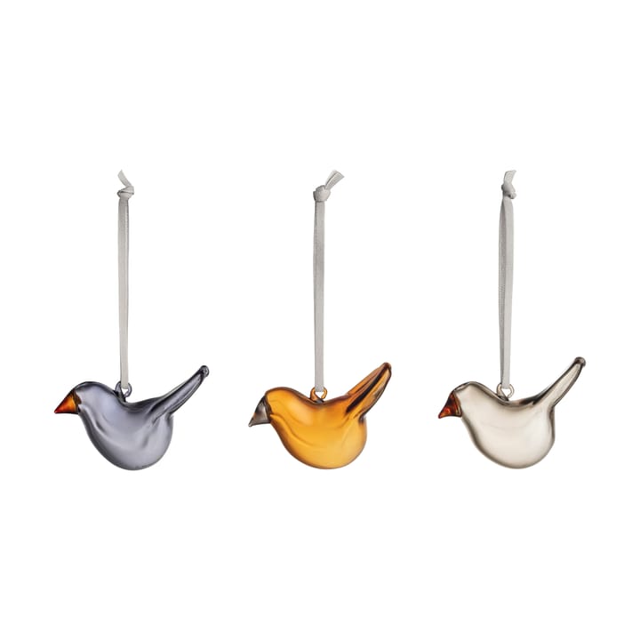 Iittala pássaro de vidro 3 peças - Mix - Iittala