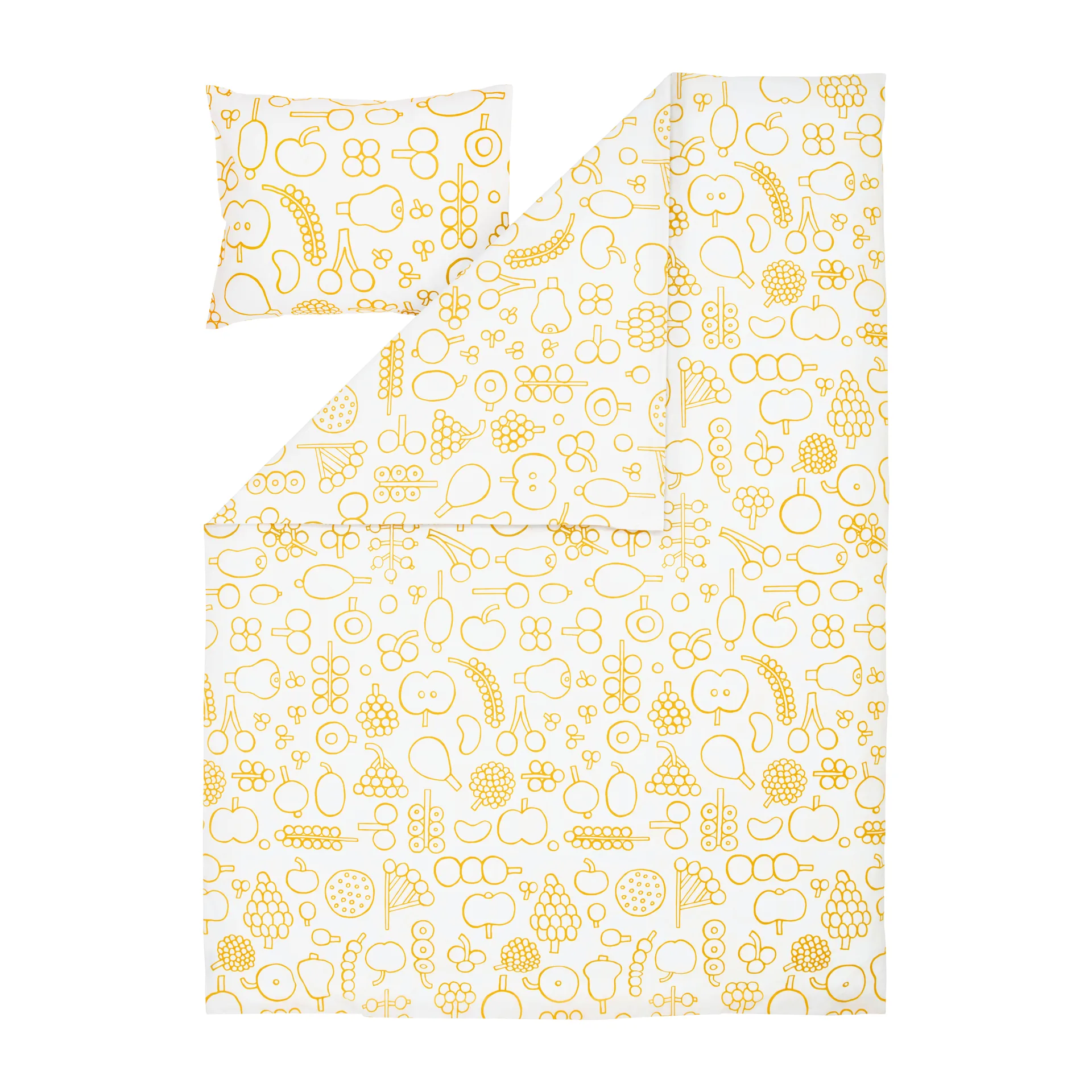 Lençóis de cama Oiva Toikka Helle 150x210 cm, Amarelo Iittala