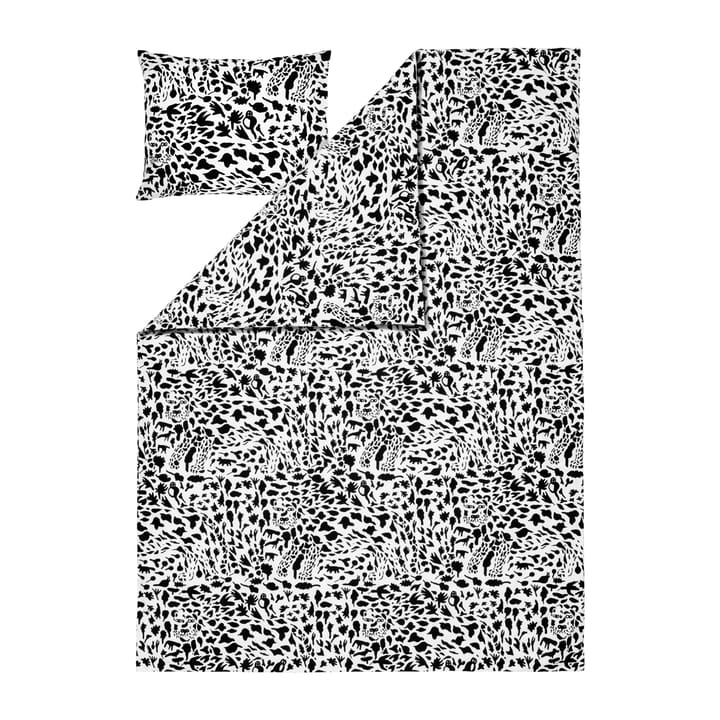 Lençóis de cama Oiva Toikka Helle 150x210 cm - Preto-branco - Iittala