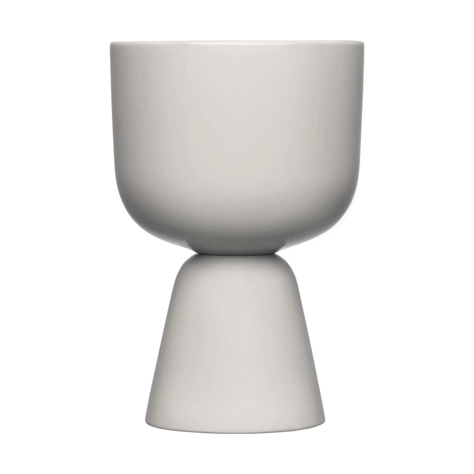 Nappula vaso Ø12,5 cm h19 cm, Cinza-claro Iittala