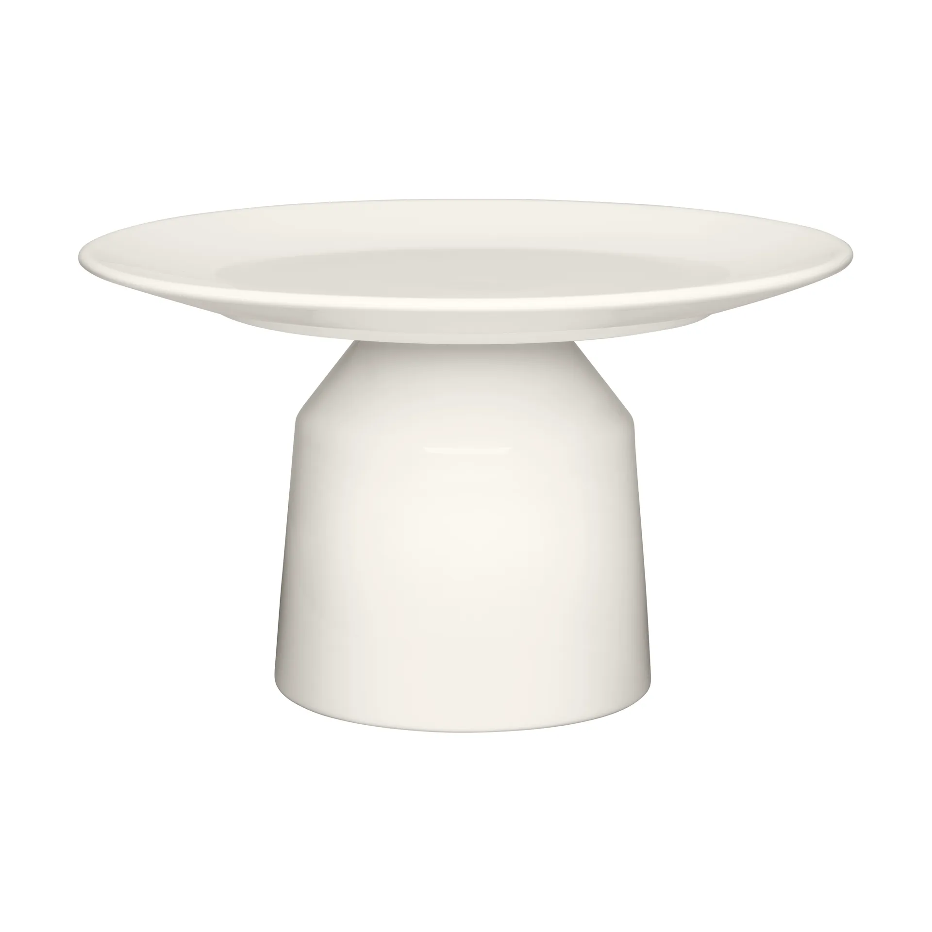 Prato de servir Solare alto Ø24x14 cm, Branco Iittala