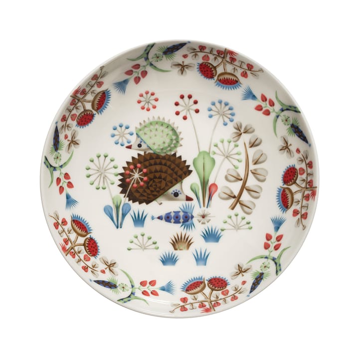 Prato fundo Taika Siimes 20 cm, branco Iittala