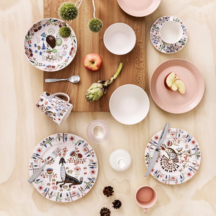 Prato fundo Taika Siimes 20 cm, branco Iittala