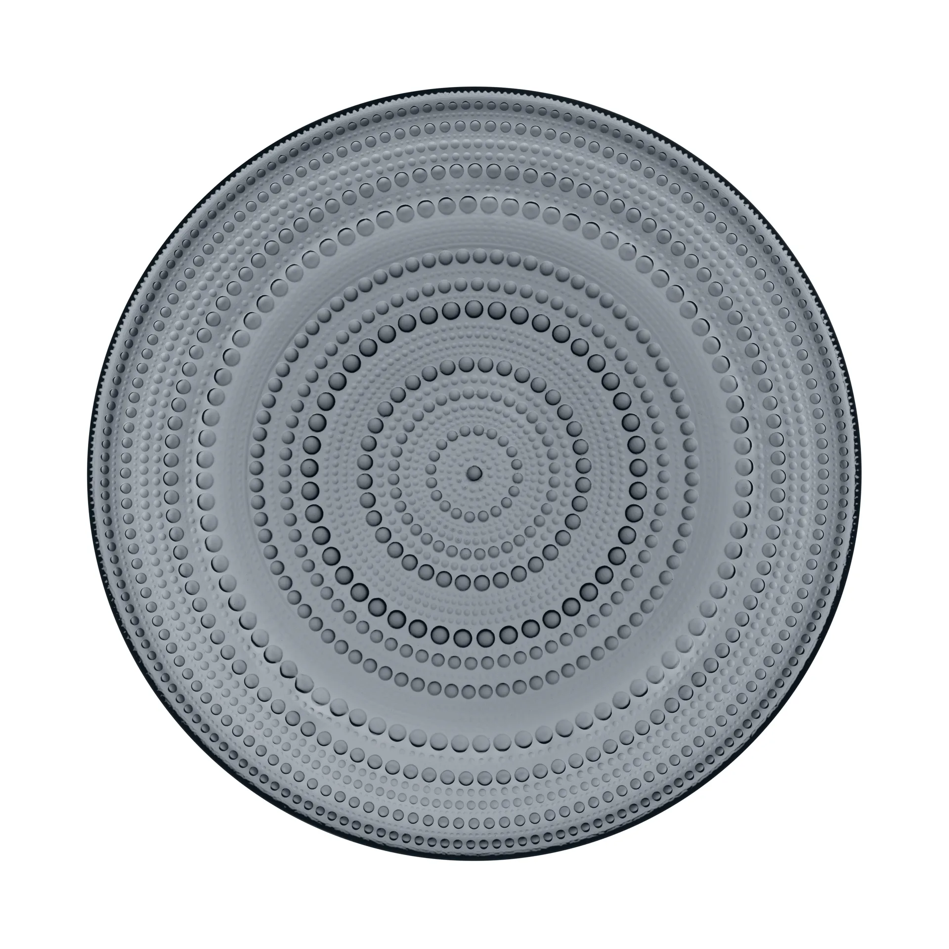 Prato grande Kastehelmi 31,5 cm, dark grey Iittala