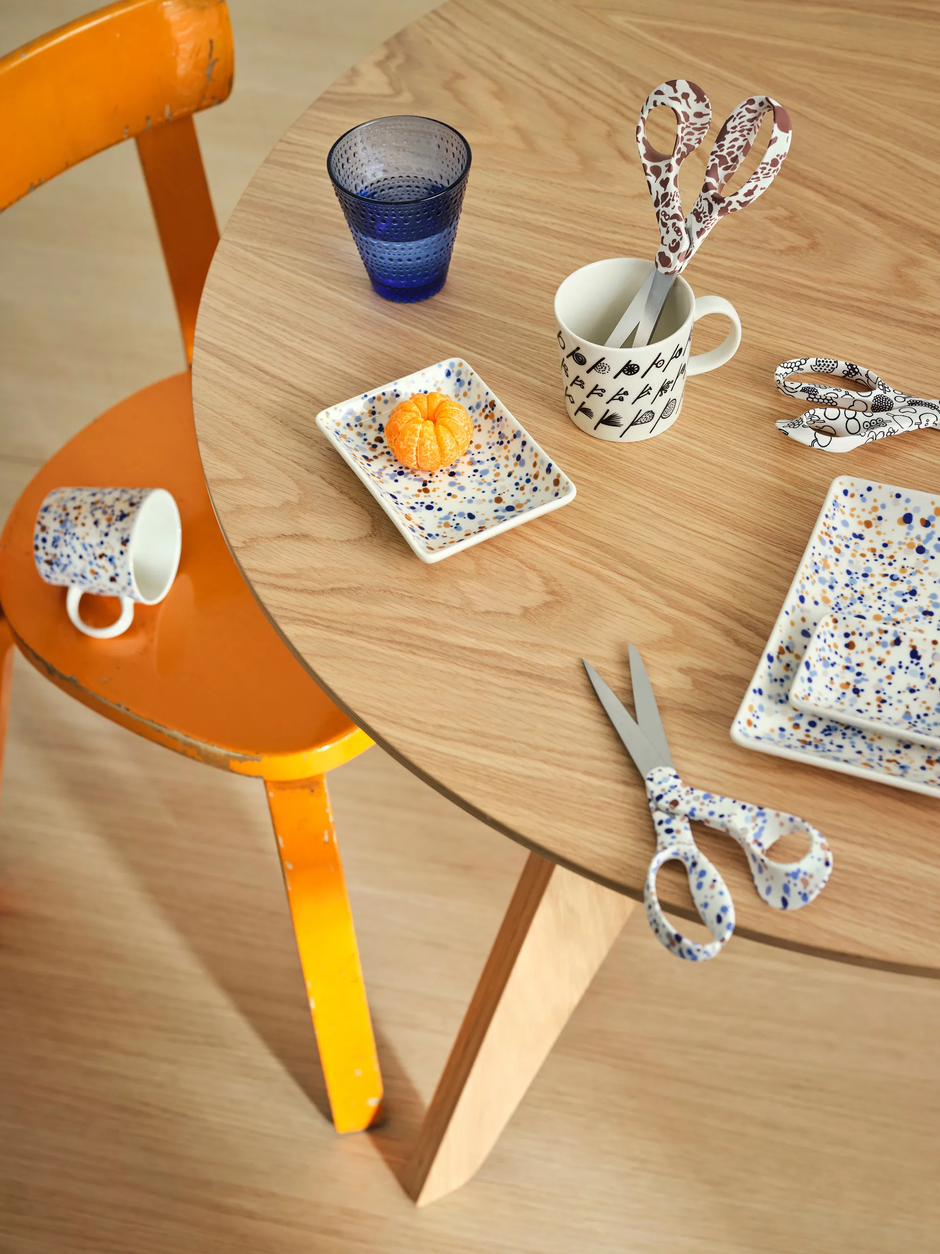 Prato Oiva Toikka Helle A6 10x15 cm, Azul-marrom Iittala