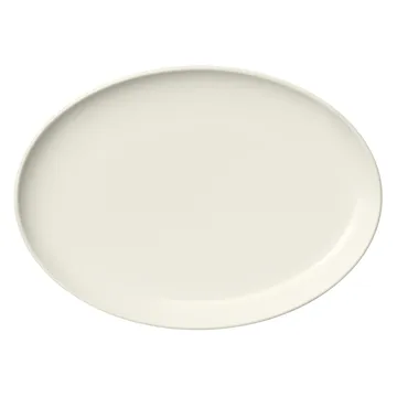 Prato oval Essence 25 cm - branco - Iittala