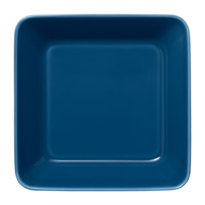 Prato quadrado Teema 16x16 cm - Azul vintage - Iittala