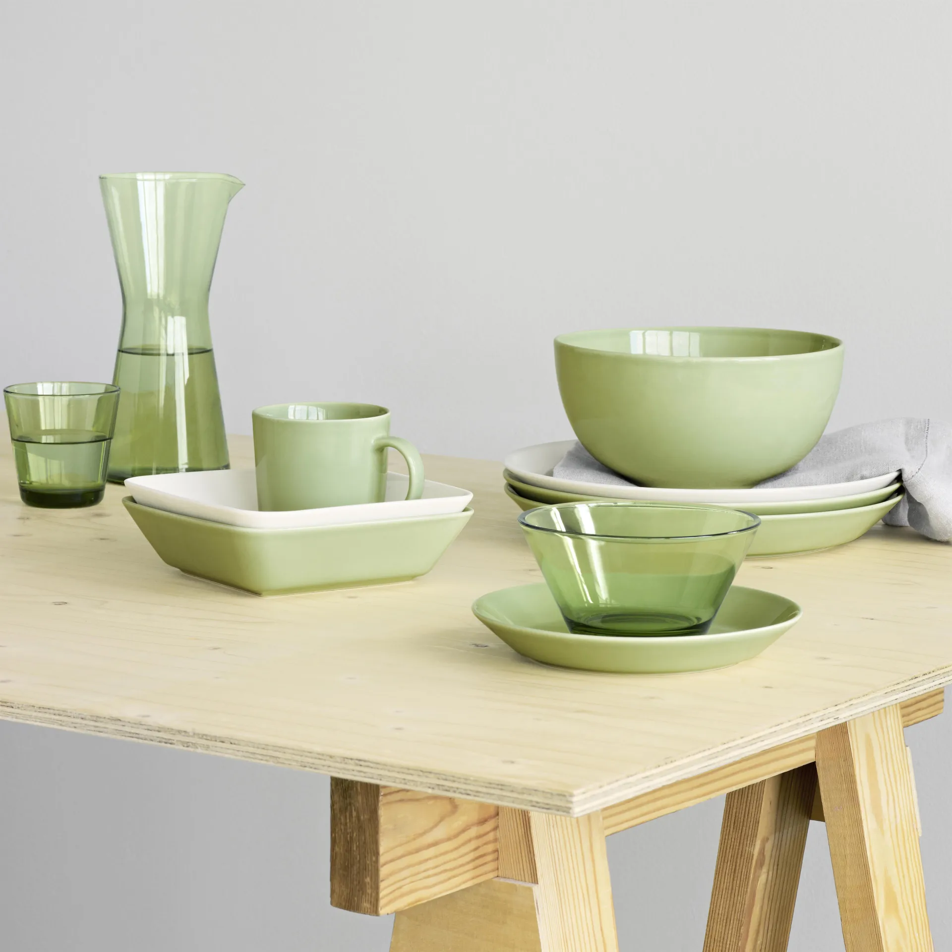 Prato quadrado Teema 16x16 cm, branco Iittala