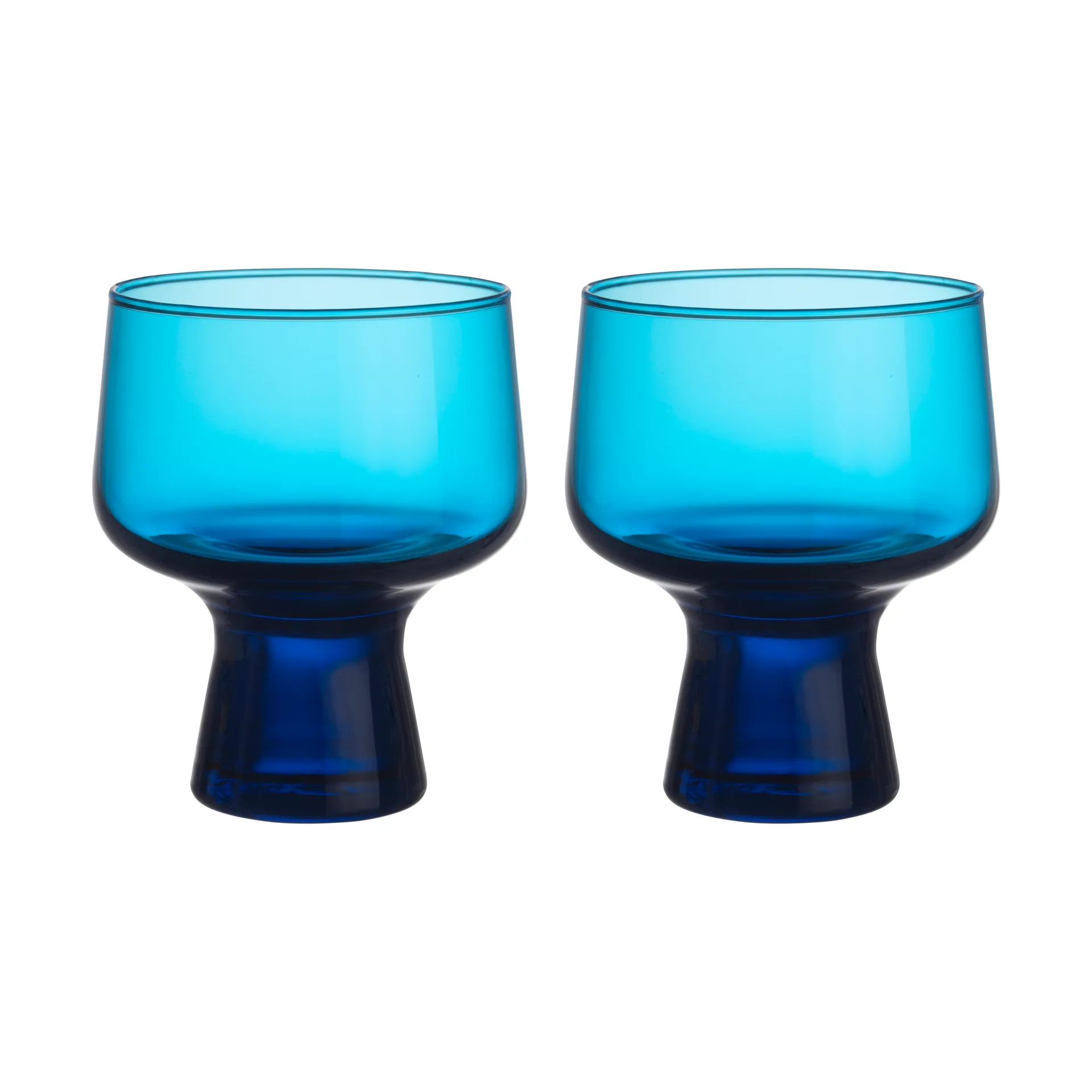 Solare copo com pé 29 cl 2 unidades, Azul elétrico Iittala