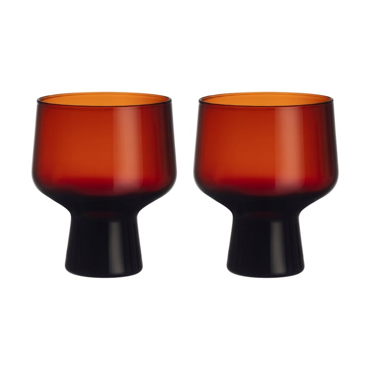 Solare copo com pé 29 cl 2 unidades - Cobre - Iittala