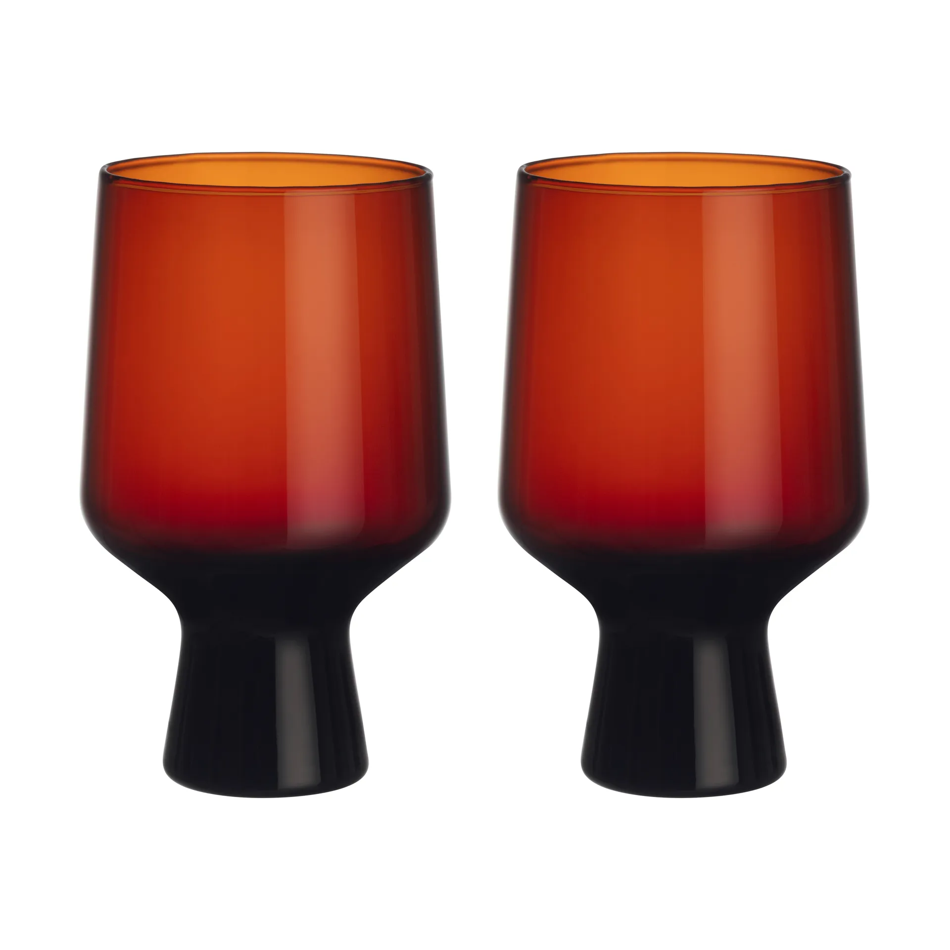 Solare copo com pé 40 cl 2 unidades, Cobre Iittala