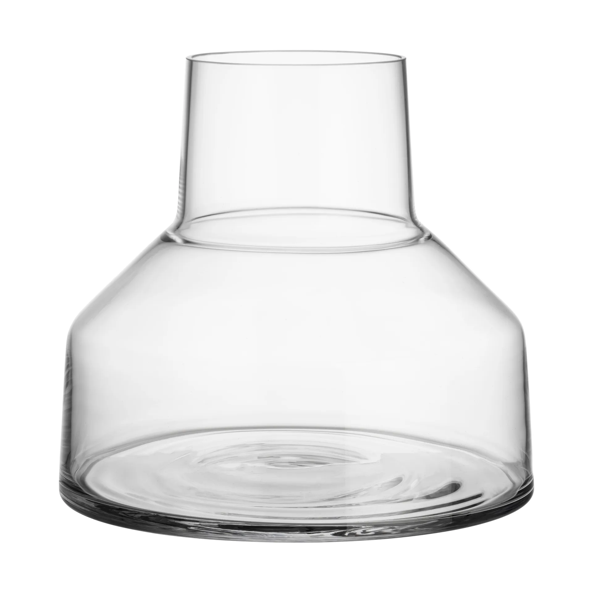 Solare vaso baixo 20xØ22 cm, Transparente Iittala