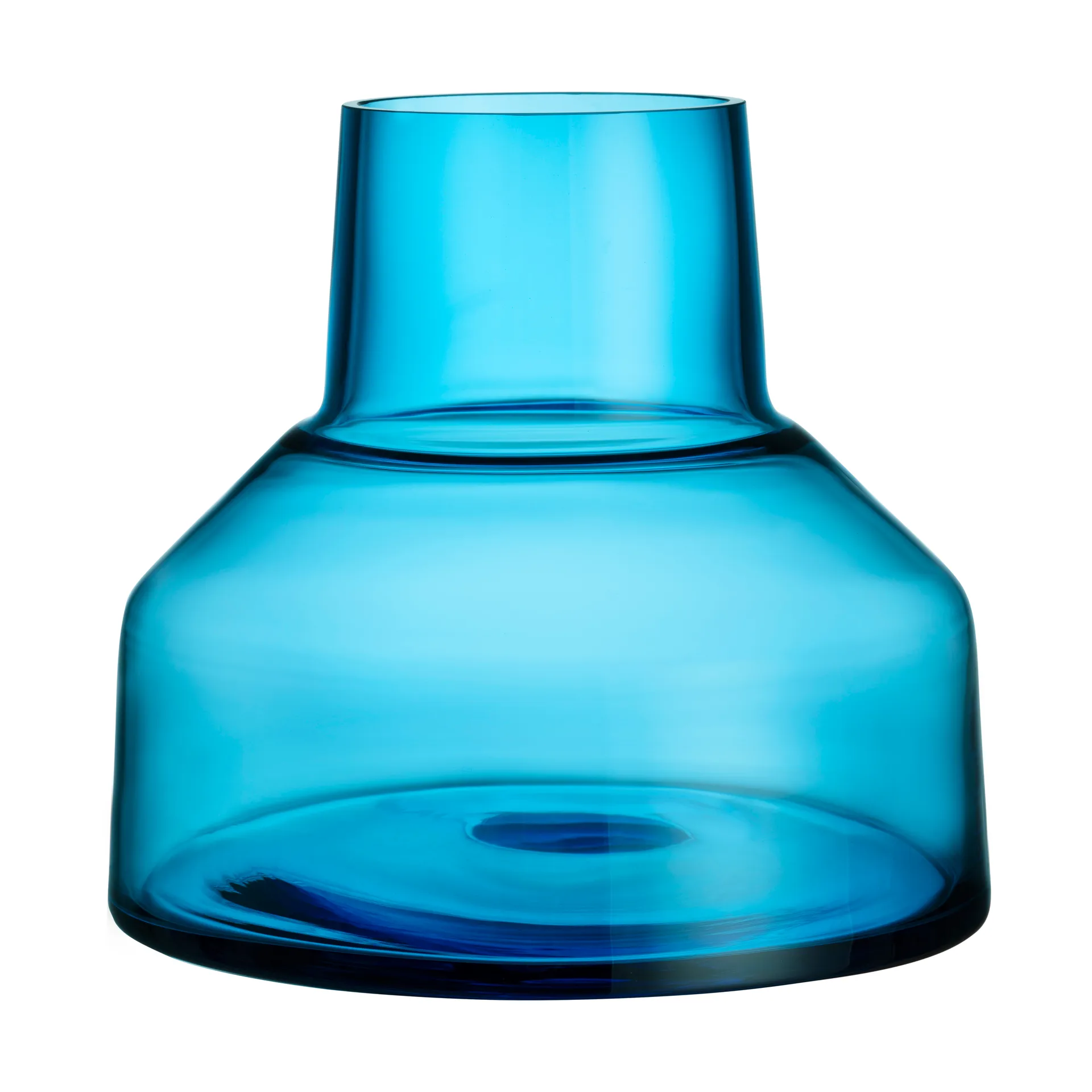 Solare vaso baixo Ø22x20 cm, Azul elétrico Iittala