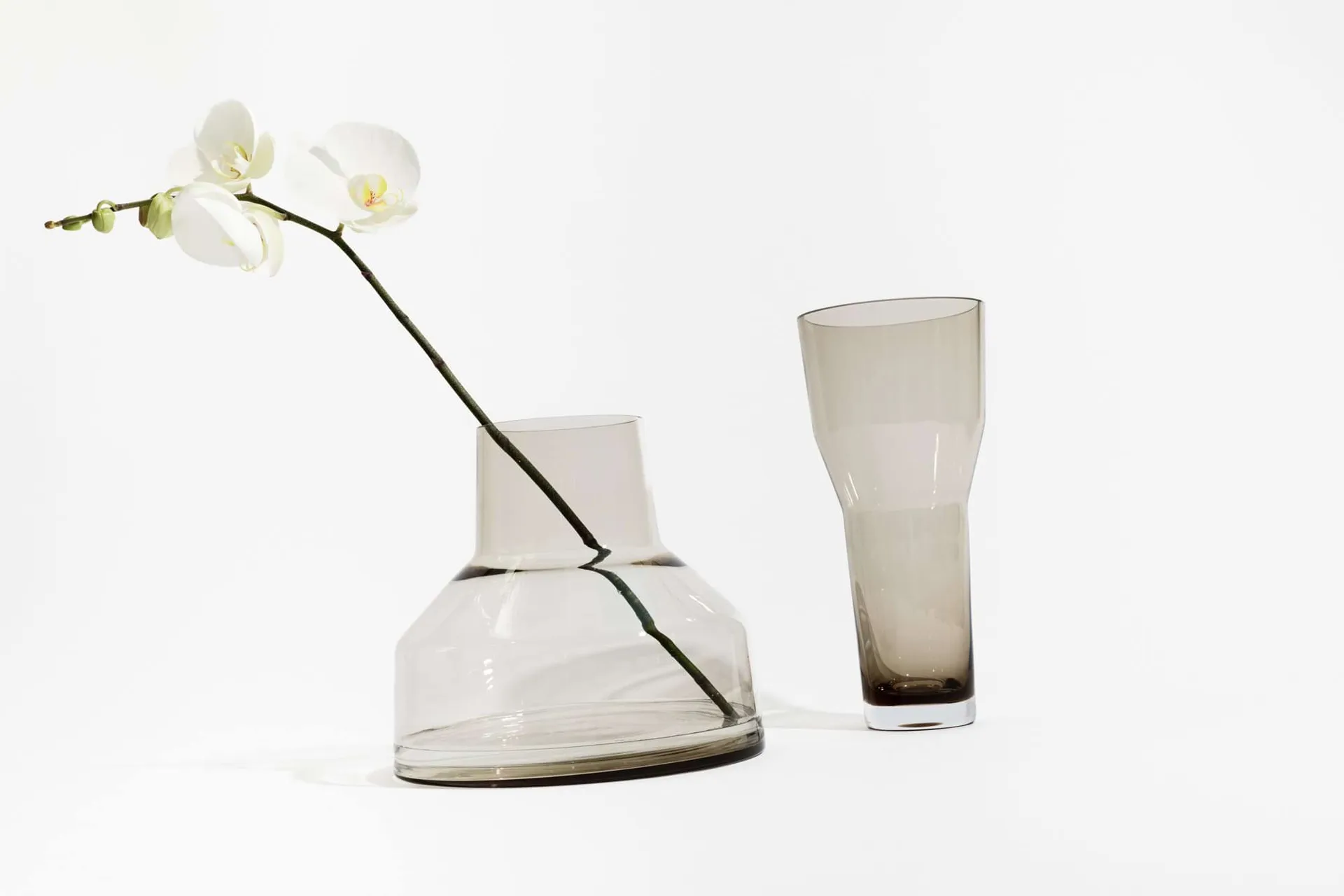 Solare vaso baixo Ø22x20 cm, Linho Iittala
