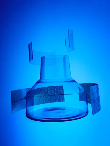 Solare vaso baixo Ø22x20 cm - Transparente - Iittala