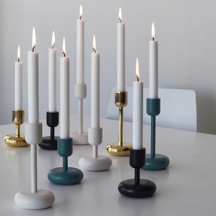 Suporte de velas branco Nappula, grande 183 mm Iittala