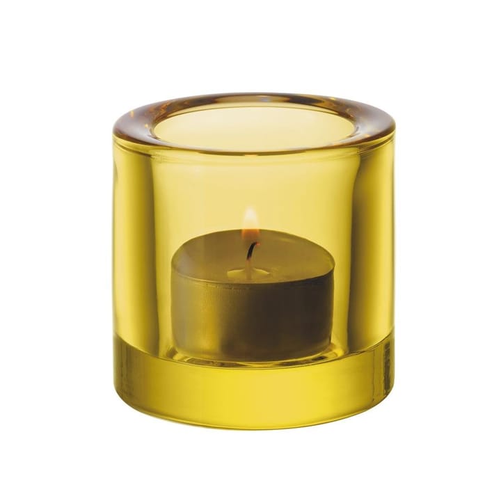 Suporte de velas Kivi 60 mm - amarelo limão - Iittala